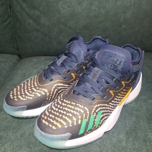 Adidas D.O.N. Issue 4 Utah Jazz Size 12 Blue and Gold
